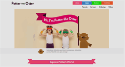 Desktop Screenshot of pottertheotter.com